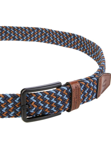 Camel Active Pasek w kolorze jasnobrązowo-niebieskim