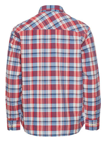 Camel Active Hemd in Rot/ Hellblau