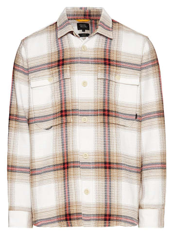 Camel Active Hemd - Relaxed fit - in Beige/ Rot