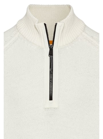 Camel Active Sweter w kolorze kremowym