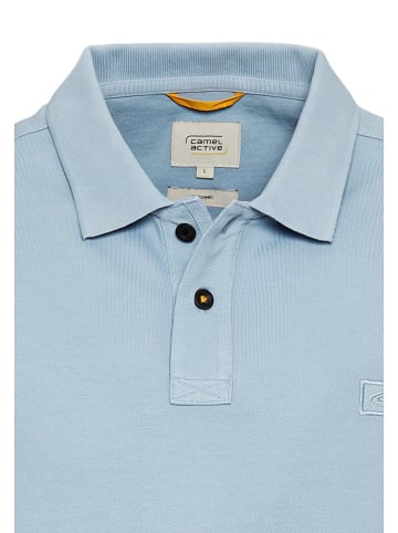 Camel Active Koszulka polo w kolorze błękitnym