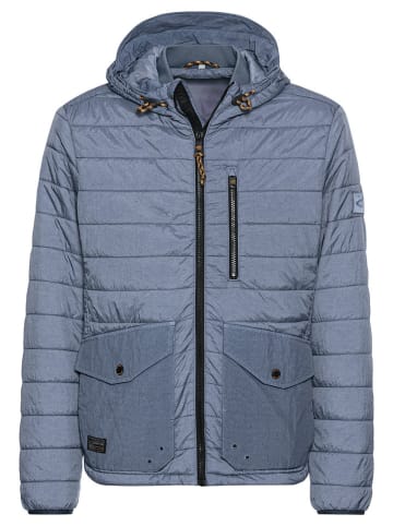Camel Active Doorgestikte jas blauw