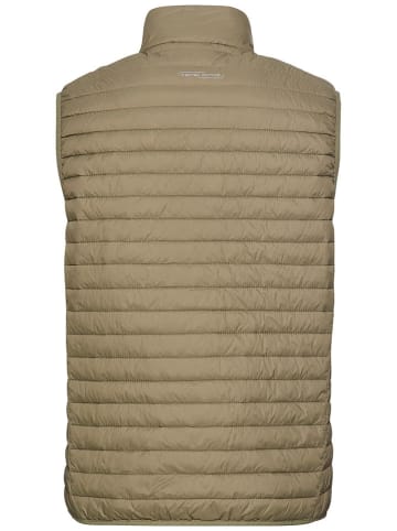 Camel Active Kamizelka pikowana w kolorze beżowym