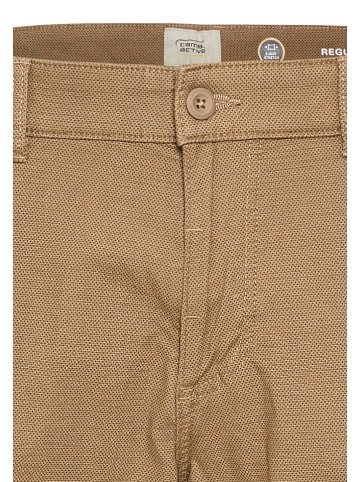 Camel Active Bojówki - Regular fit - w kolorze jasnobrązowym