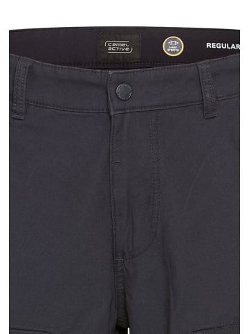 Camel Active Bojówki - Regular fit - w kolorze granatowym