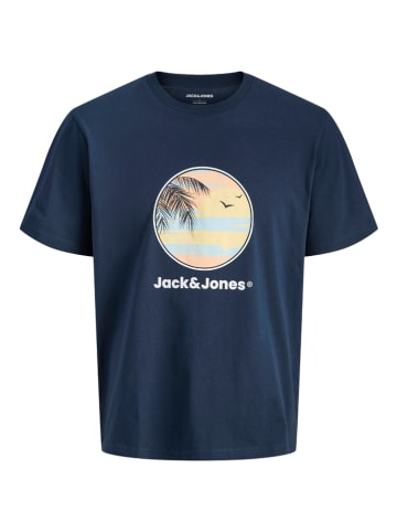 JACK & JONES Junior Koszulka "Perry" w kolorze granatowym
