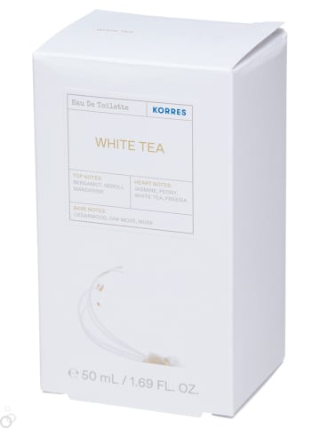 Korres White Tea - eau de toilette, 50 ml