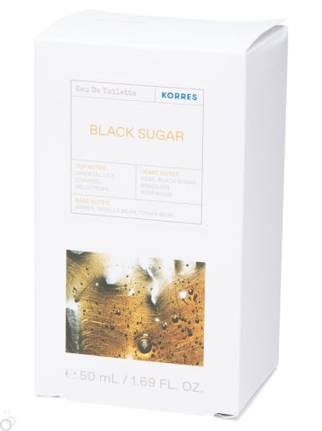 Korres Black Sugar - eau de toilette, 50 ml