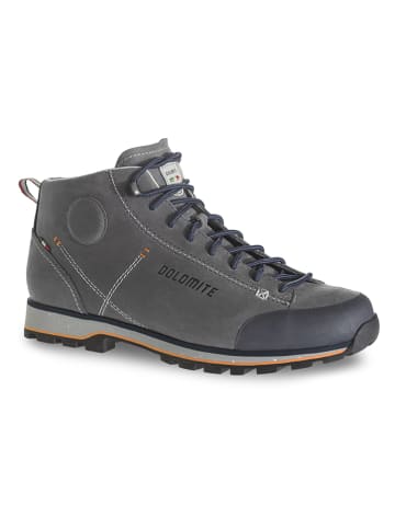 DOLOMITE Skórzane buty trekkingowe "54 Mid Fg Evo" w kolorze szarym