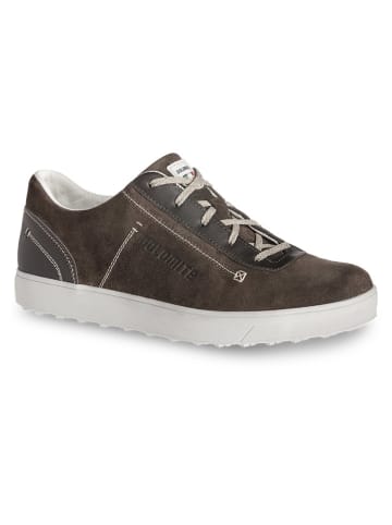 DOLOMITE Leder-Sneakers "Sorapis" in Braun
