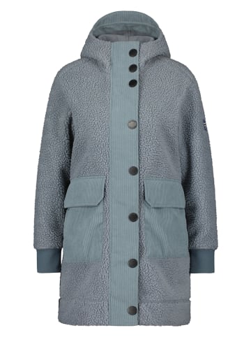 DOLOMITE Fleeceparka lichtblauw/grijs