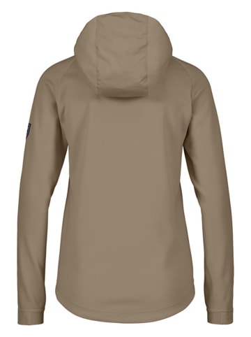 DOLOMITE Fleece hoodie "Latemar" lichtbruin