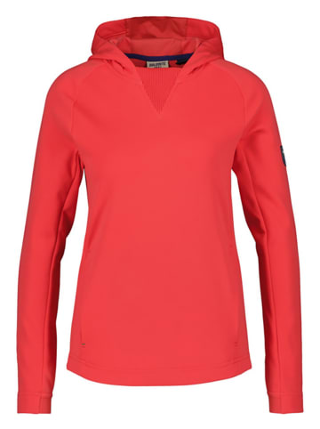 DOLOMITE Fleece hoodie "Latemar" rood