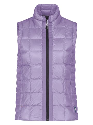 DOLOMITE Doorgestikte bodywarmer "Corvara" lila