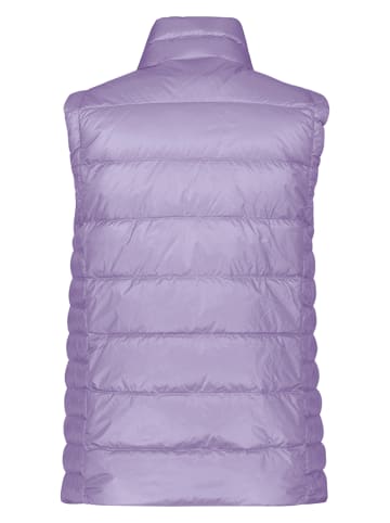 DOLOMITE Doorgestikte bodywarmer "Corvara" lila