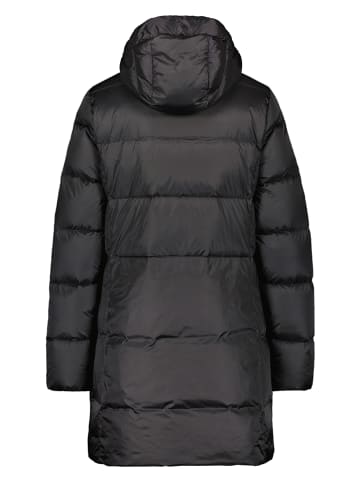 DOLOMITE Parka puchowa "Corvara" w kolorze czarnym