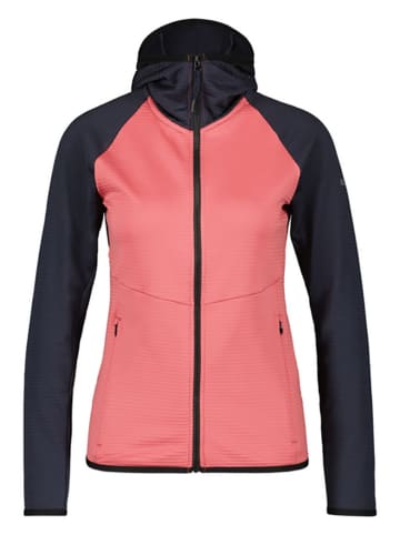 DOLOMITE Fleecejacke in Dunkelblau/ Pink