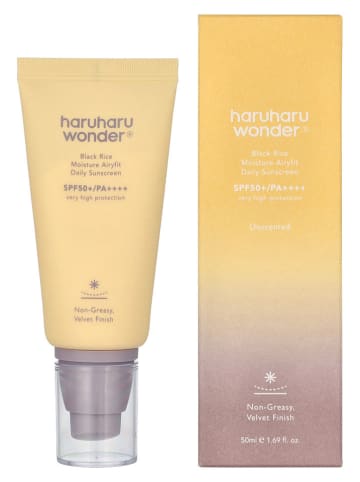 Haruharu Sonnencreme "Wonder" - LSF 50, 50 ml