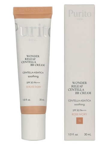 PURITO Krem BB "Wonder Releaf Centella - Rose Ivory 15" - SPF 30 - 30 ml