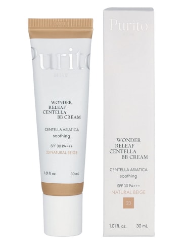 PURITO BB-Creme "Wonder Releaf Centella - Natural Beige 23" - LSF 30, 30 ml