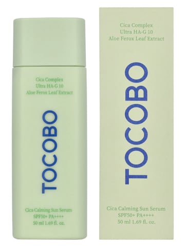 Tocobo Sonnenserum "Cica Calming" - LSF 50, 50 ml