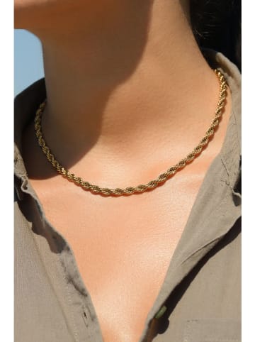 MOODE Gecoate ketting "Eleonora" - (L)41 cm