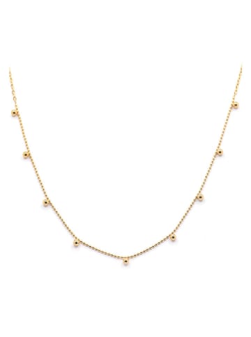 MOODE Beschicht. Halskette "Giulia" mit Schmuckelementen - (L)41 cm