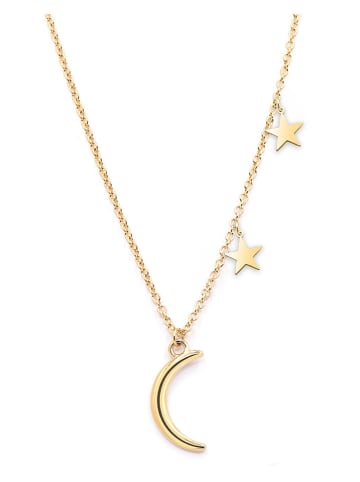 MOODE Naszyjnik "Viktoria" z elementami ozdobnymi - dł. 42 cm