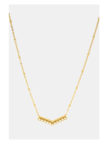 MOODE Beschicht. Halskette "Iris" mit Schmuckelement - (L)42 cm