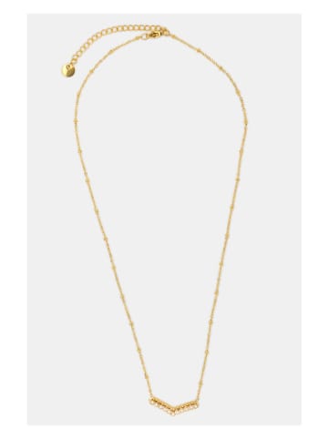 MOODE Beschicht. Halskette "Iris" mit Schmuckelement - (L)42 cm