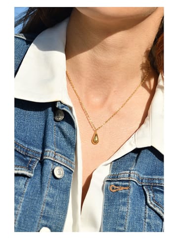 MOODE Naszyjnik "Julienne" z zawieszką - dł. 42 cm