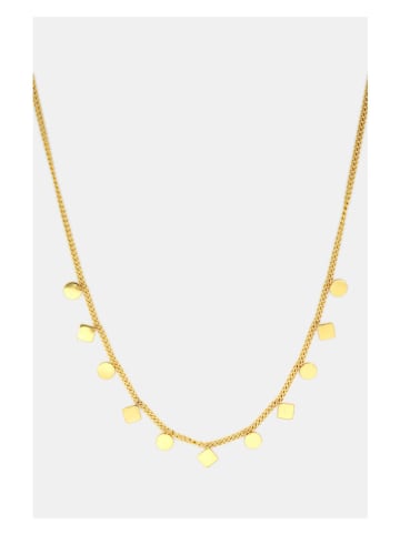 MOODE Beschicht. Halskette "Jessica" mit Schmuckelementen - (L)42 cm