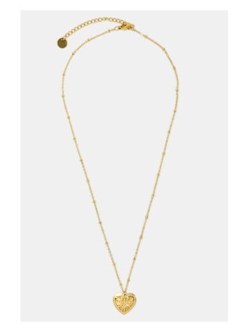 MOODE Gecoate ketting "Katia" met hanger - (L)42 cm