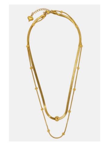 MOODE Naszyjnik z elementami ozdobnymi - dł. 38 cm