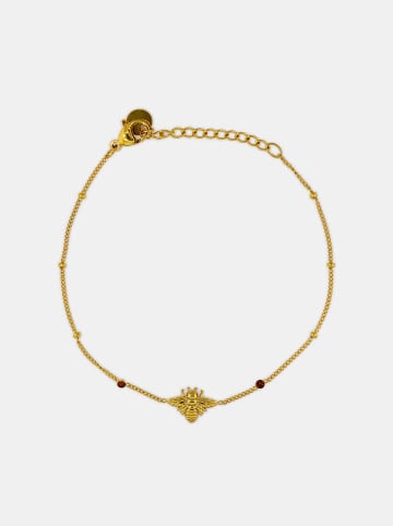 MOODE Beschicht. Armkette "Rose" mit Schmuckelement