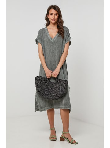 Lin Passion Kleid in Khaki