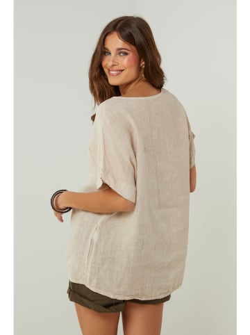 Lin Passion Leinen-Shirt in Beige