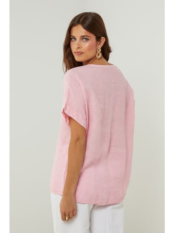 Lin Passion Linnen shirt lichtroze