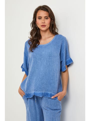 Lin Passion Bluse in Blau