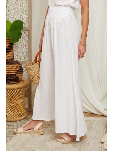 Lin Passion Linnen broek wit