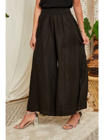 Lin Passion Linnen broek zwart