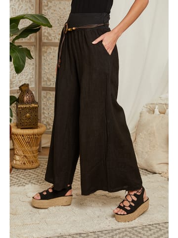Lin Passion Linnen broek zwart