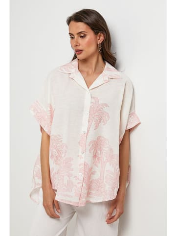Lin Passion Koszula w kolorze jasnoróżowym
