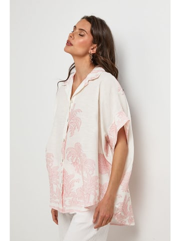 Lin Passion Blouse in Hellrosa