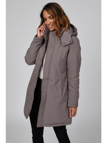 Le Comptoir du Manteau Tussenmantel taupe