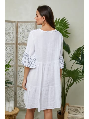 Lin Passion Linnen jurk wit