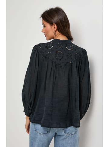 Lin Passion Bluse in Schwarz