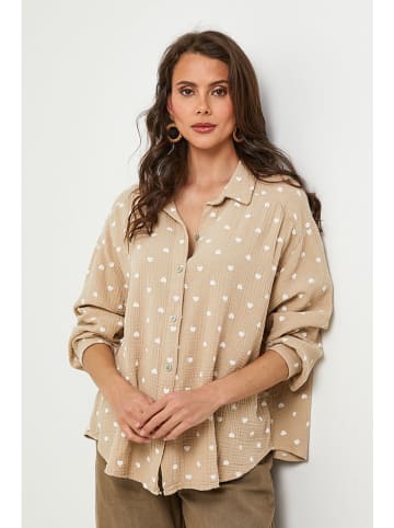 Lin Passion Blouse beige