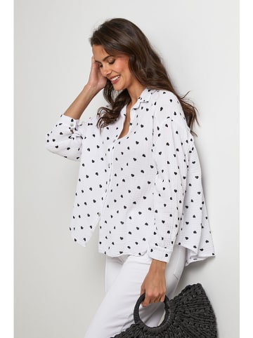 Lin Passion Blouse wit