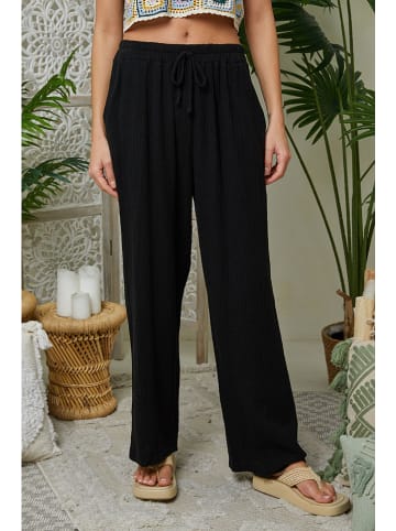 Lin Passion Linnen broek zwart